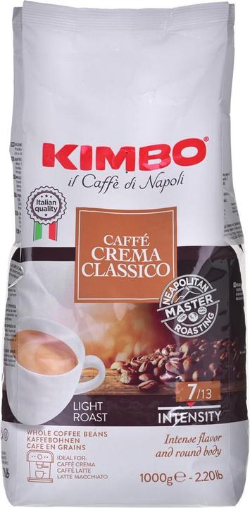 Kimbo Crema Classico (1000 g, Helle Röstung)