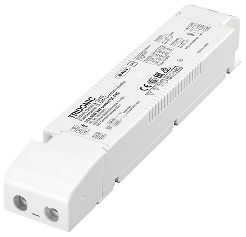 Image du produit Tridonic Alimentation d'installation gradable 24V 60W avec entrée DALI et push-dim