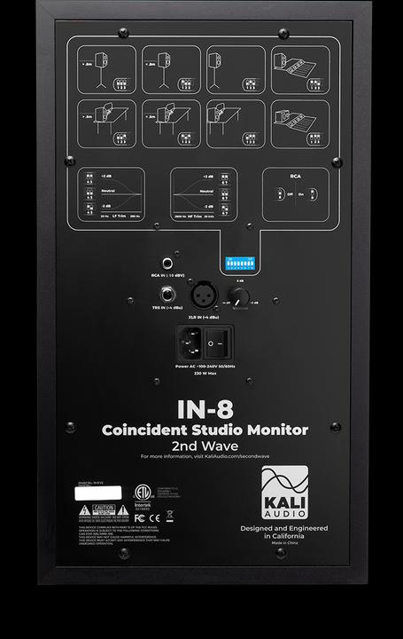 Actual product image Kali Audio IN-8 2nd Wave (Active, 1 pc., 1x 160 W)