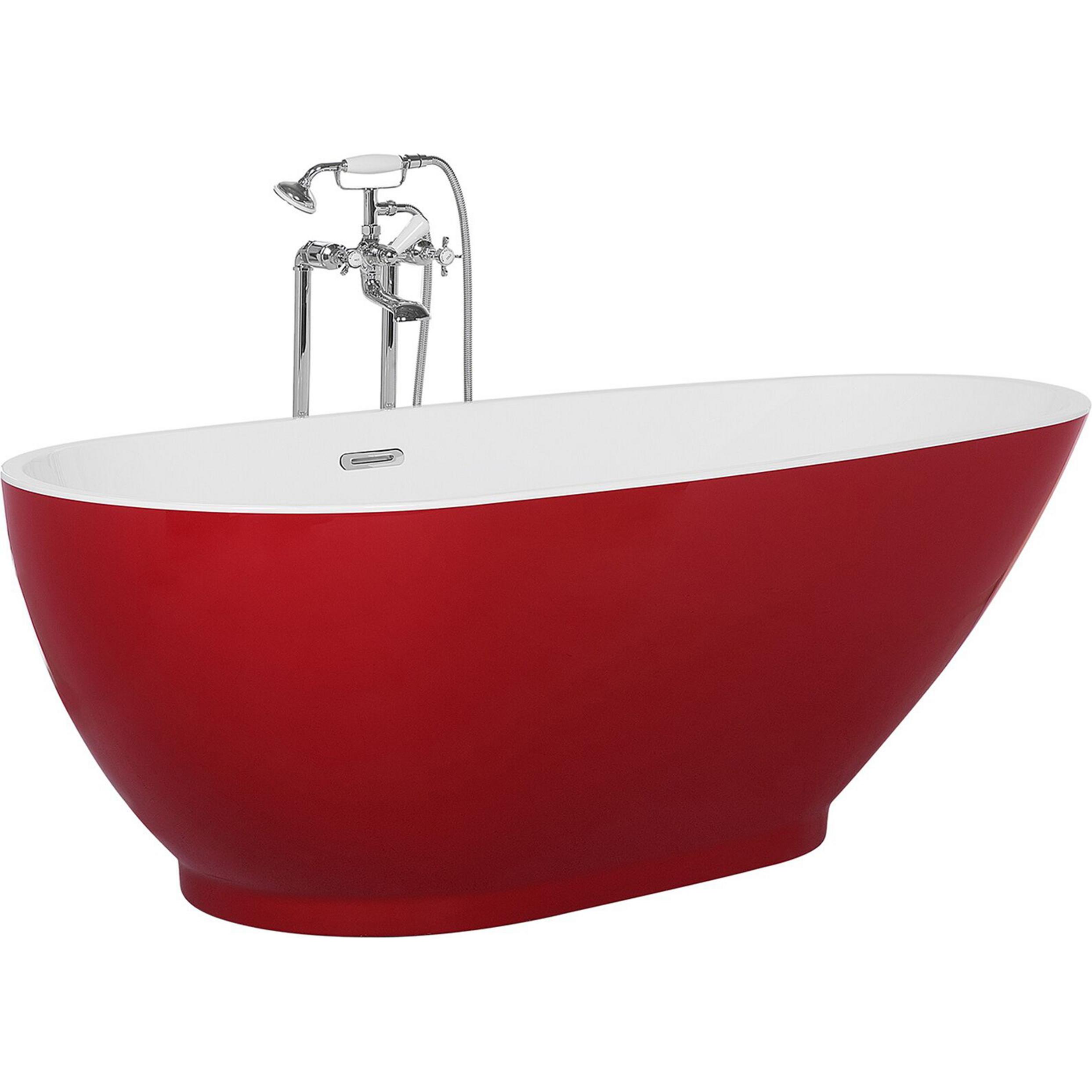Beliani, Badewanne, Guiana (240 l, 173 cm, 82 cm)
