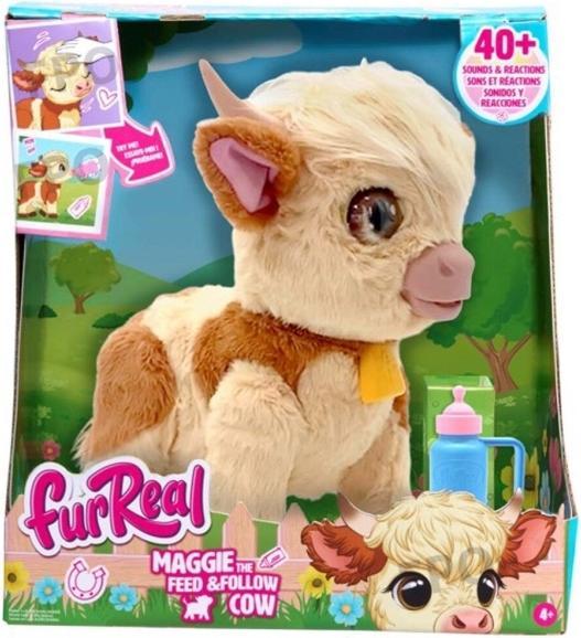 Actual product image Just Play FurReal Maggie the Feed & Follow Cow (29 cm)