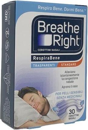Breathe Right Klare Standard-Nasenstrips