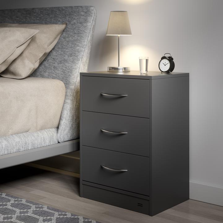 Image du produit Casaria Table de nuit (54 x 39 x 28 cm)