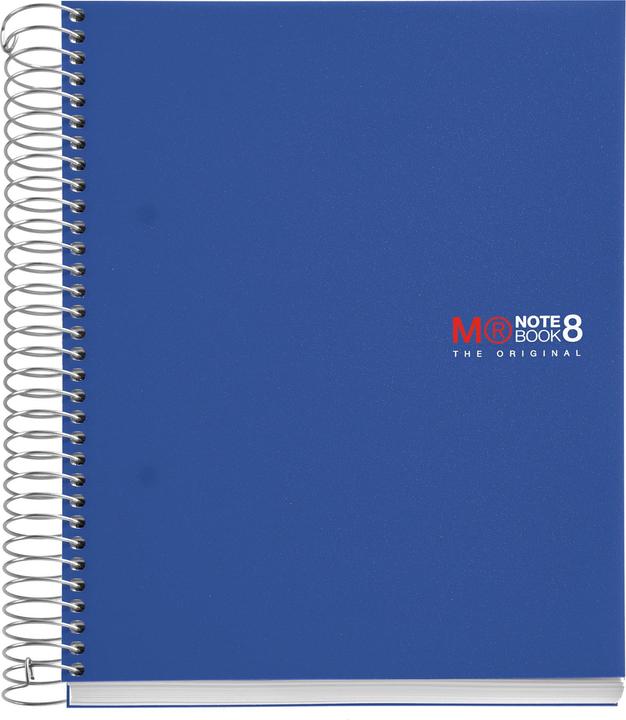 Miquelrius Notizbuch 8 A5 200 SQU.PP blau (A5, Dotted)