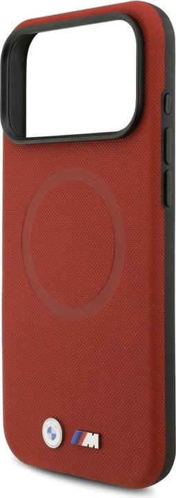 Produktbild BMW M FW Metal Logo MagSafe Case for iPhone 17 Pro Max Red
