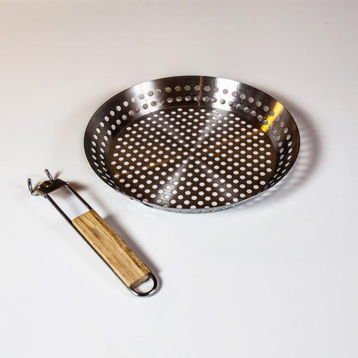 Produktbild Ich-zapfe Grillfass, BBQ Grill, Bierfass Grill - Typ GF501 (36 cm, Grillpfanne, Gusseisen)