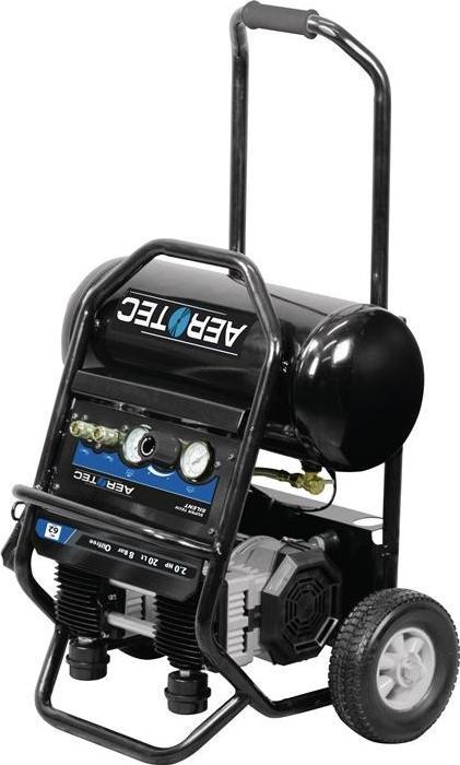 Immagine prodotto Aerotec Compressore di assemblaggio SUPERTECH Silent oil-free (8 bar, 20 l)