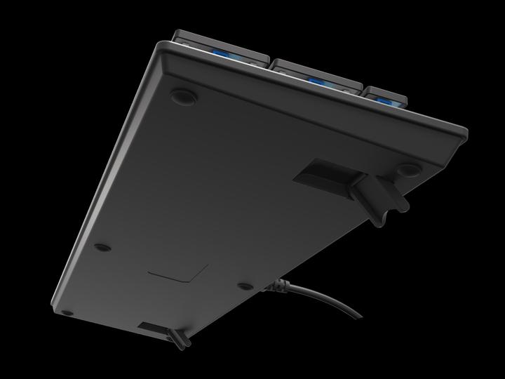 Actual product image Genesis Thor 420 RGB Keyboard USB AZERTY US English (US, Cable)