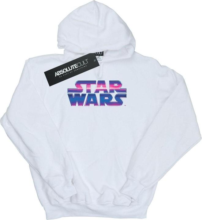 Immagine prodotto Star Wars Neon Logo Felpa con Cappuccio Uomo (S)