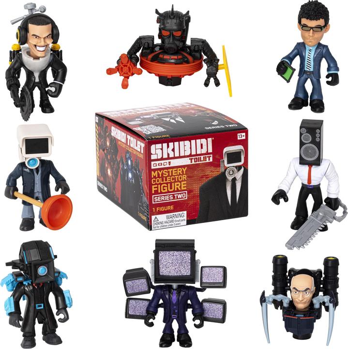 Skibidi Toilet - Mystery Figure Collection Series 2 Assorted (1310S2)