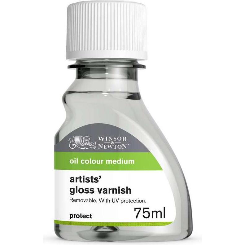 Winsor & Newton, Colore + Vernice per fai da te, OIL Artists' Gloss Varnish 75 ml Nordisk