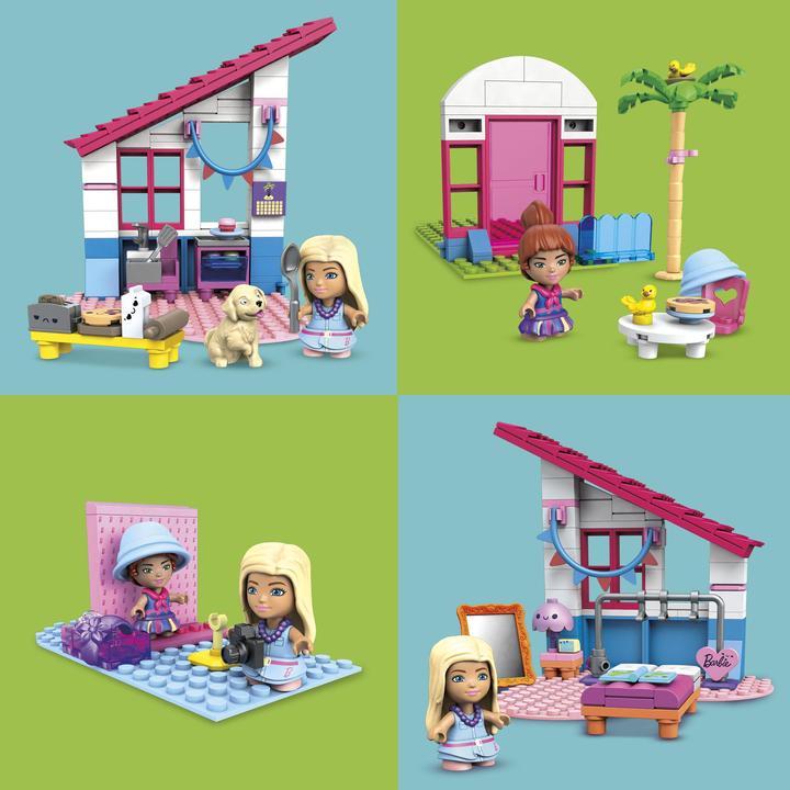 Actual product image Mega Bloks Mega Construx - Barbie playset bundle