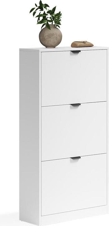Produktbild Vicco Schuhkipper Gizmo, Weiss, 59 x 112 cm mit 3 Fächern (22 x 59 x 112 cm)