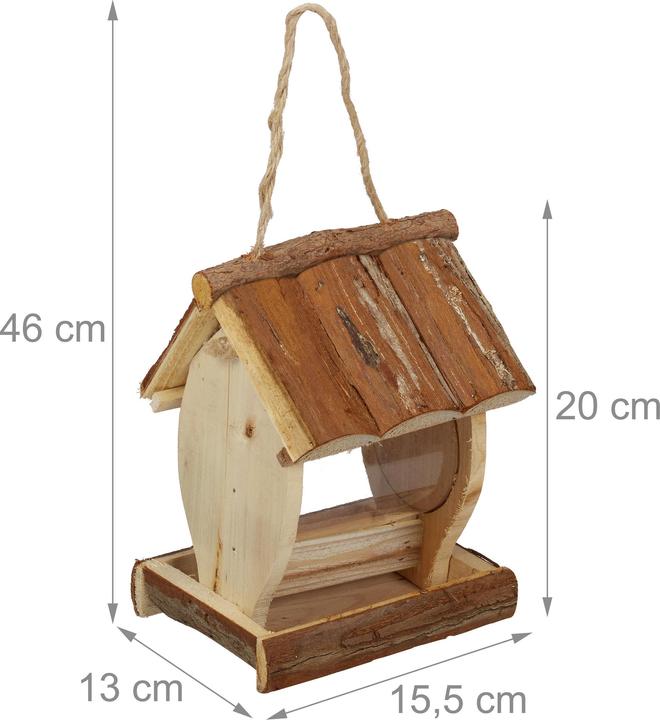 Produktbild Relaxdays Vogelfutterhaus