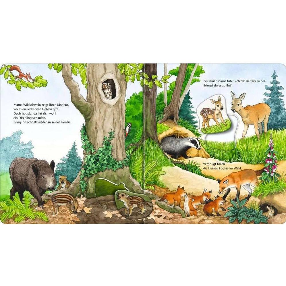 Thumbnail - Ravensburger, Babybücher, Mein grosses Puzzle Spielbuch - Tierkinder (Deutsch)