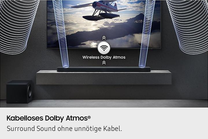 Actual product image Samsung Soundbar HW-QS710GF/ZG (3.1.2 Channel)