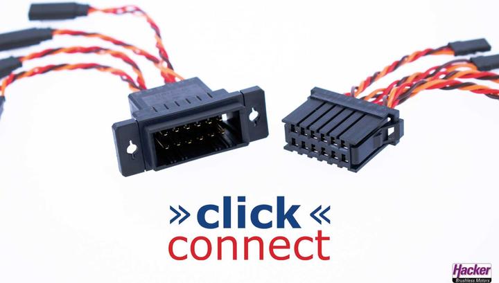 Actual product image Emcotec click connect 3-pin 0.2-0.5²mm multipin