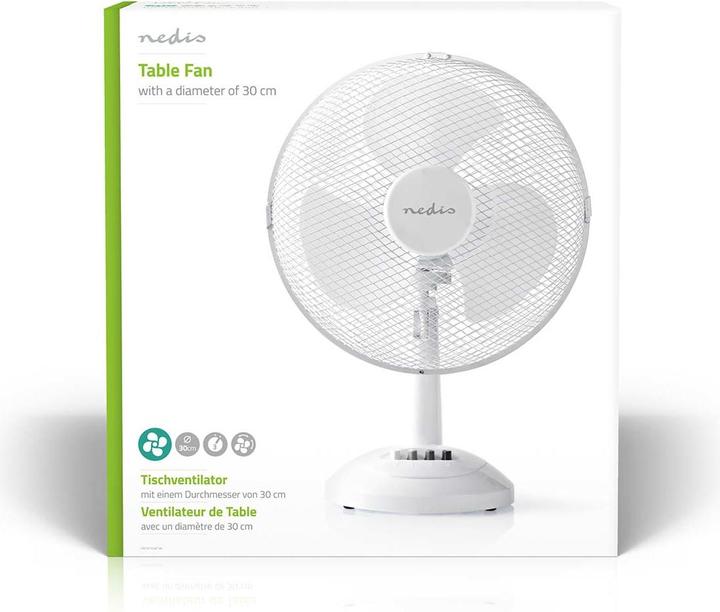 Actual product image Nedis Table fan | Mains power supply | Diameter: 300 mm