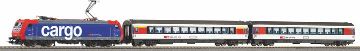 Piko PSCwlan S-Set SBB EC Re 484 + 2 Wagen A-Gleis & B VI (Spur H0)