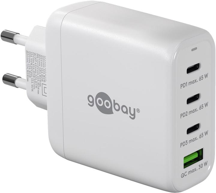 Actual product image Goobay Multiport Quick Charger (68 W, 4 ports)