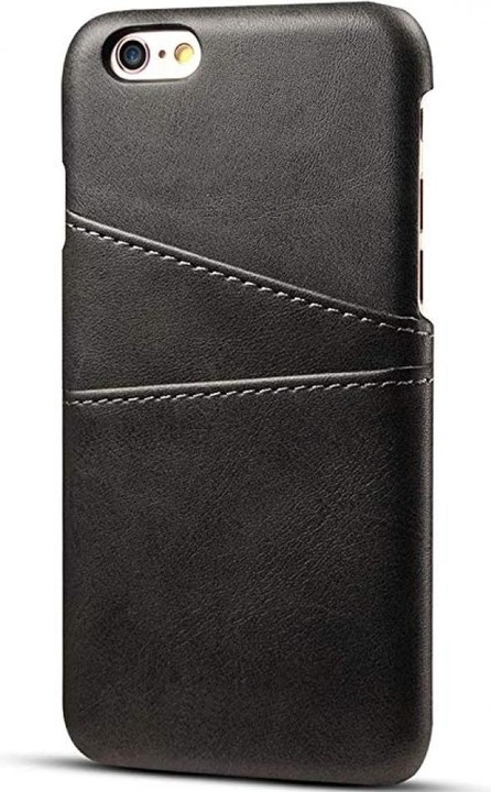 Produktbild Screenguard Apple iPhone 6/6S CardCaddy Leder Backcase mit Kartenfächern (Apple iPhone 6)