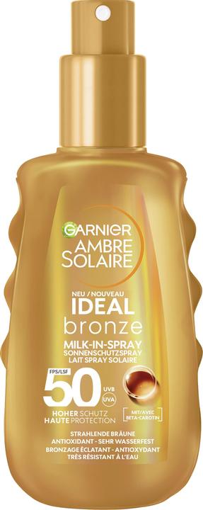 Produktbild Garnier Ambre Solaire Ideal Bronze - Oils (Sonnenspray, SPF 50, 150 ml, 178 g)