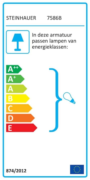 Energie-Label Steinhauer Bikkel (E27)
