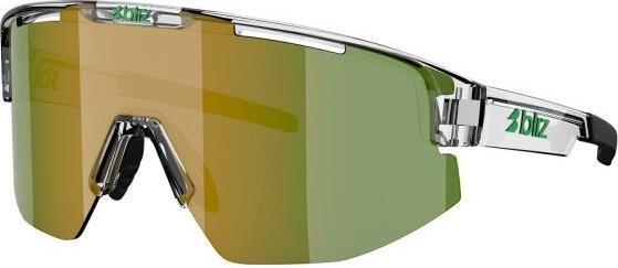Brown W Green Multi, Transparent White