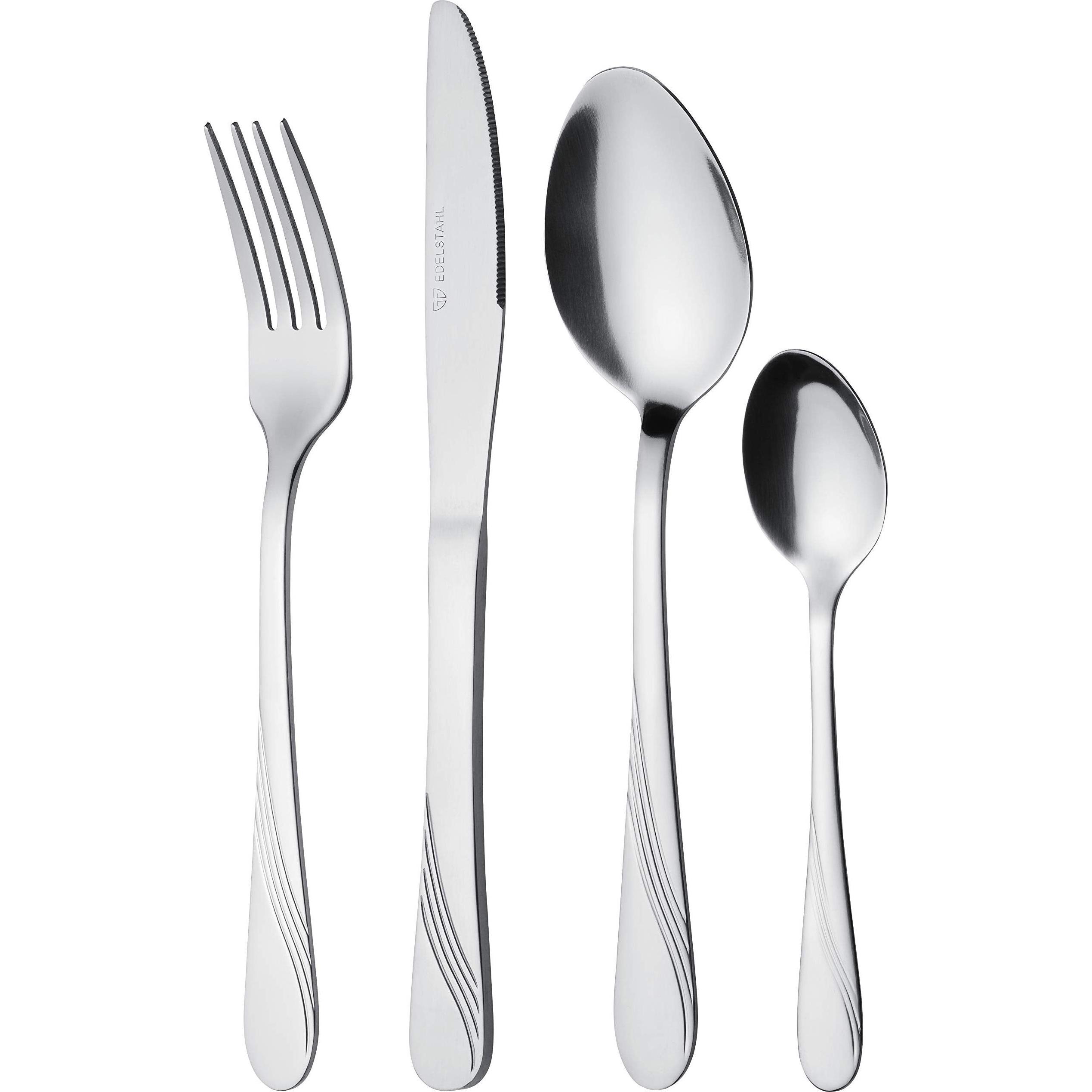 Gräwe 24-teilig (für 6 Personen), Besteck, Silber