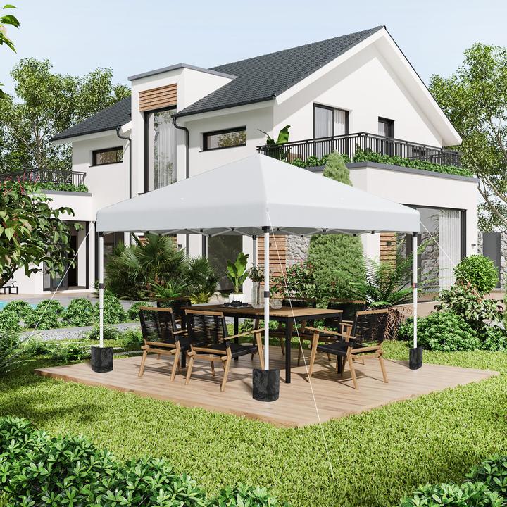 Actual product image Outsunny Folding pavilion with accessories (297 cm, 297 cm)