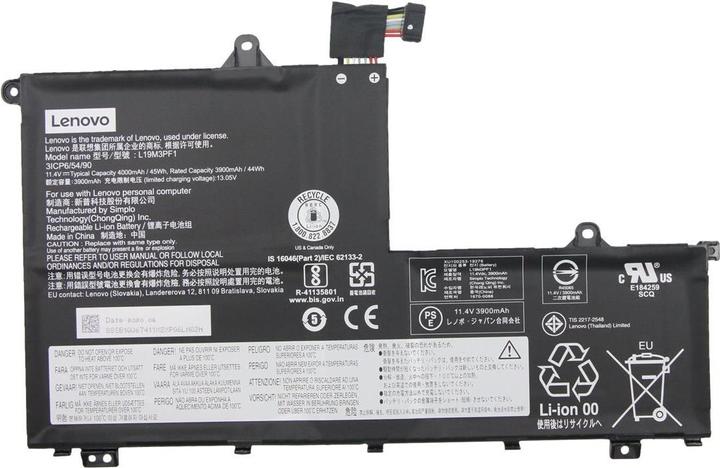 Produktbild Lenovo SP/B L19M3PF1 11.4V45Wh3cell (3 Zellen, 4000 mAh)