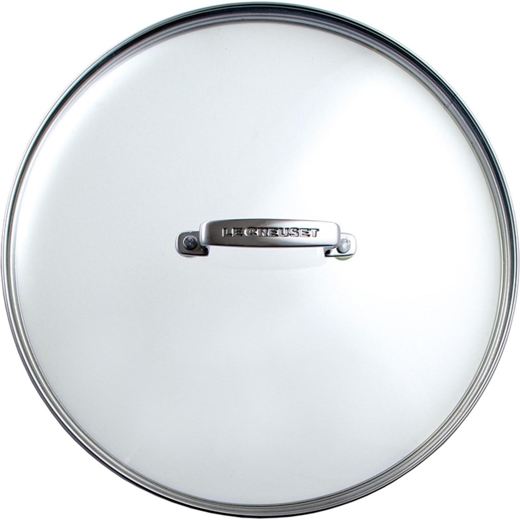 Le Creuset Glasdeckel, Zubehör Kochgeschirr, Transparent, Silber