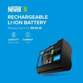 Immagine prodotto Newell batteria Plus sostituzione batteria EN-EL15 (Batteria della fotocamera)