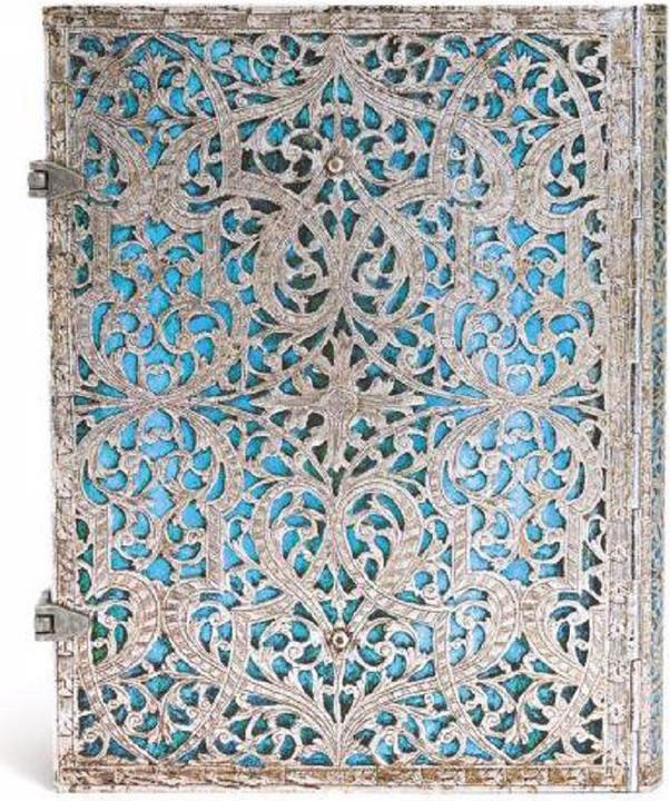 Produktbild Paperblanks Maya Blau (A5, Liniert, Harter Einband)
