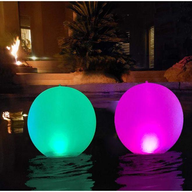 Image du produit MU Classic Ballon de plage gonflable avec LED