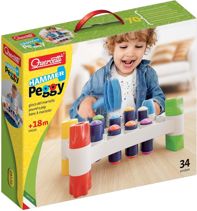 Quercetti Klopbank: Hamer Peggy