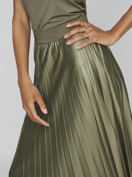 Actual product image Vila Pleated Midi Skirt (S)