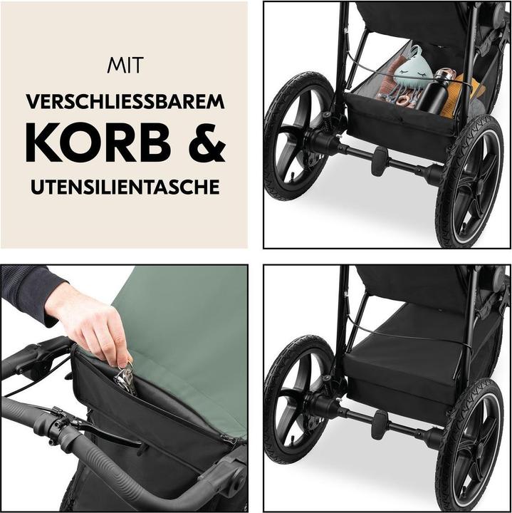 Actual product image Hauck Buggys & Sportwagen Buggy & Jogger Runner 3 (mit grossen Luftreifen)