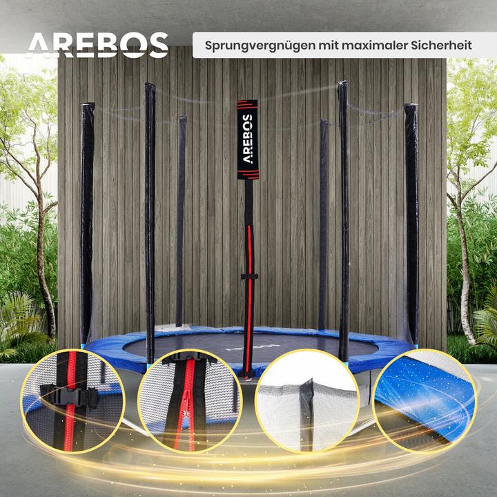 Produktbild Arebos Trampolin Komplett-Set