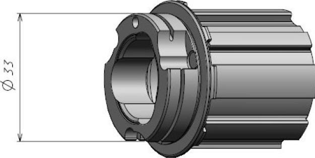 Actual product image Fulcrum Sram XDR