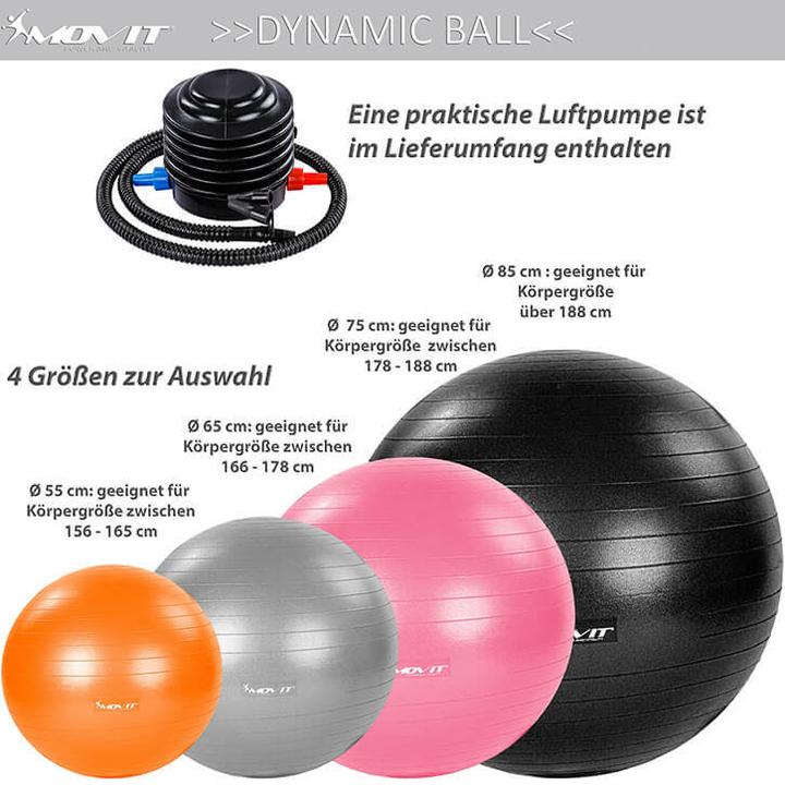Produktbild Maxstore Gymnastikball (55 cm)