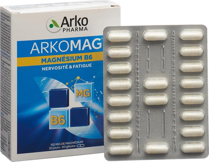 Actual product image Arkopharma Magnesium B6 (60 pcs., Capsules, 55 g)