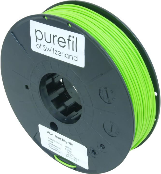 Purefil Filament (PLA, 1.75 mm, 350 g, Green)