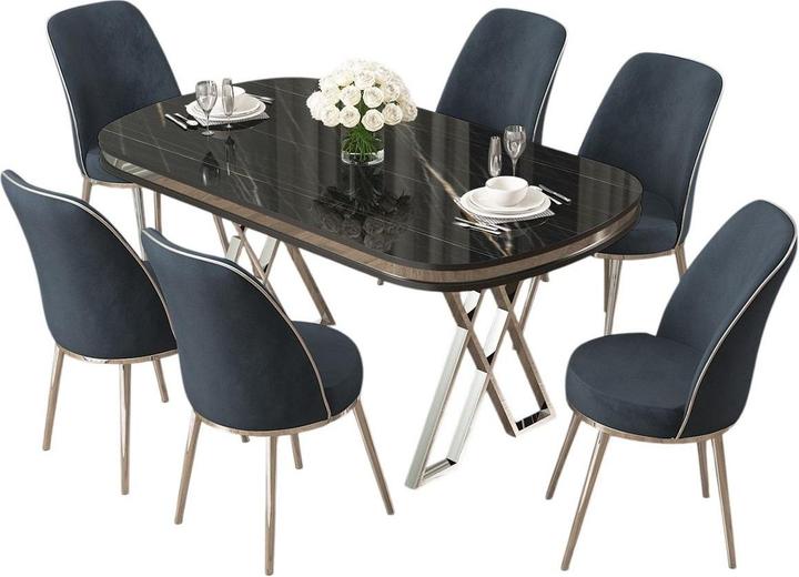 Anthracite, Chrome, Marbre noir