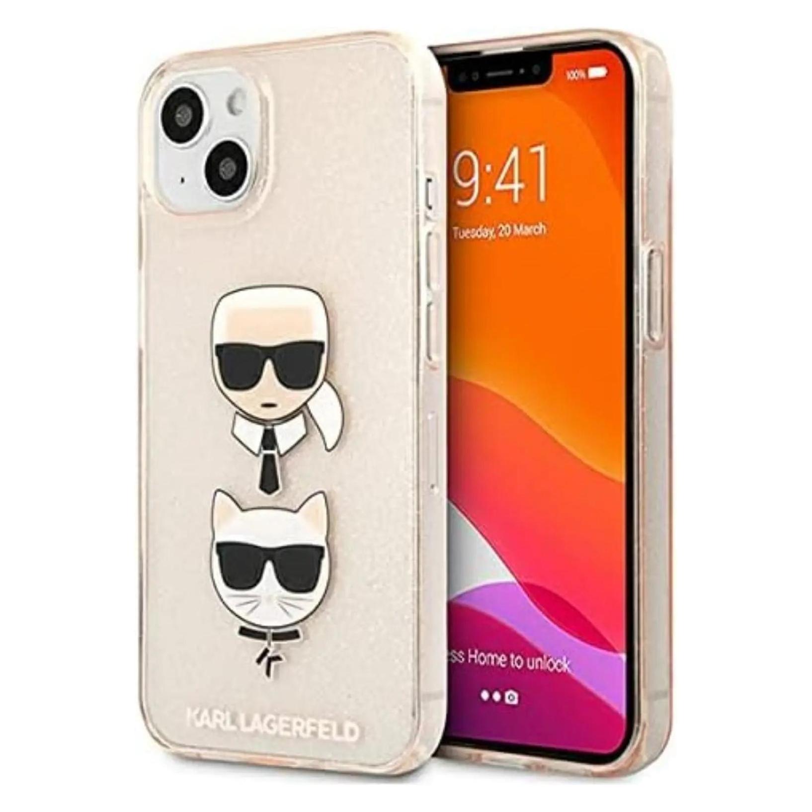 Karl Lagerfeld Case (Apple IPhone 13 Mini), Smartphone Hülle, Gold