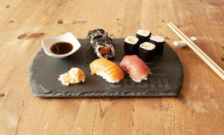 Actual product image Natura Punto Slate sushi plate (4 pcs.)