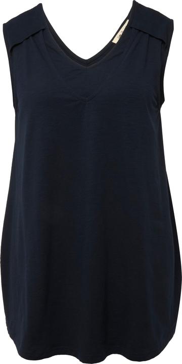 Produktbild Ulla Popken Bellieva Longtop, A-Linie, Stillfunktion, Wickeloptik, ärmellos (58)