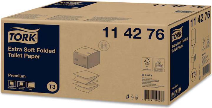 Image du produit Tork PREMIUM - Papier toilette T3 (30 pcs)