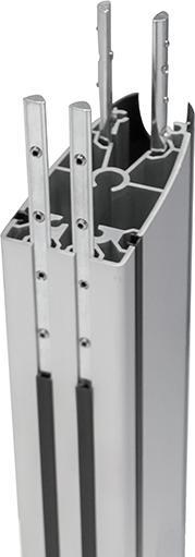 Actual product image b-tech BT8380 - Column - Black - Aluminum - 70 mm - 160 mm - 1800 mm
