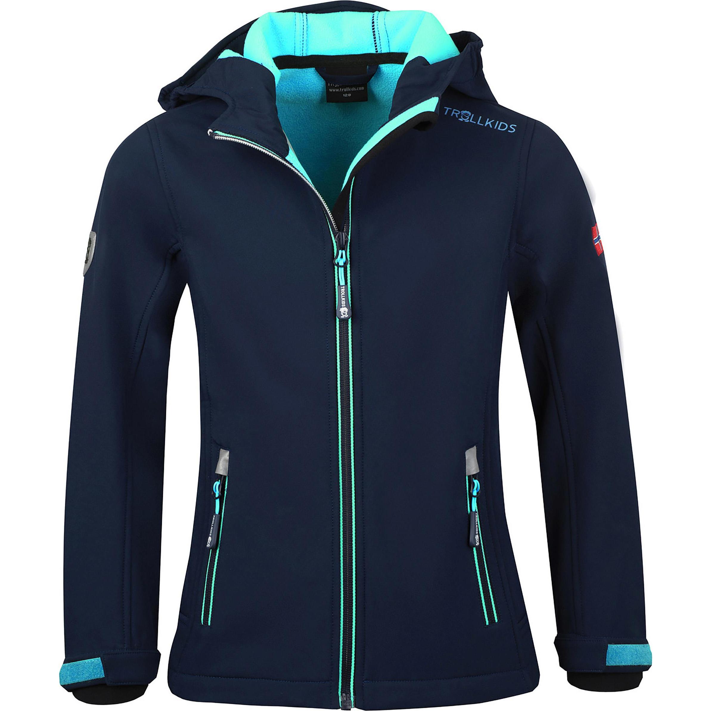 Trollkids, Mädchen, Jacke, Trollfjord (164), Blau, 164